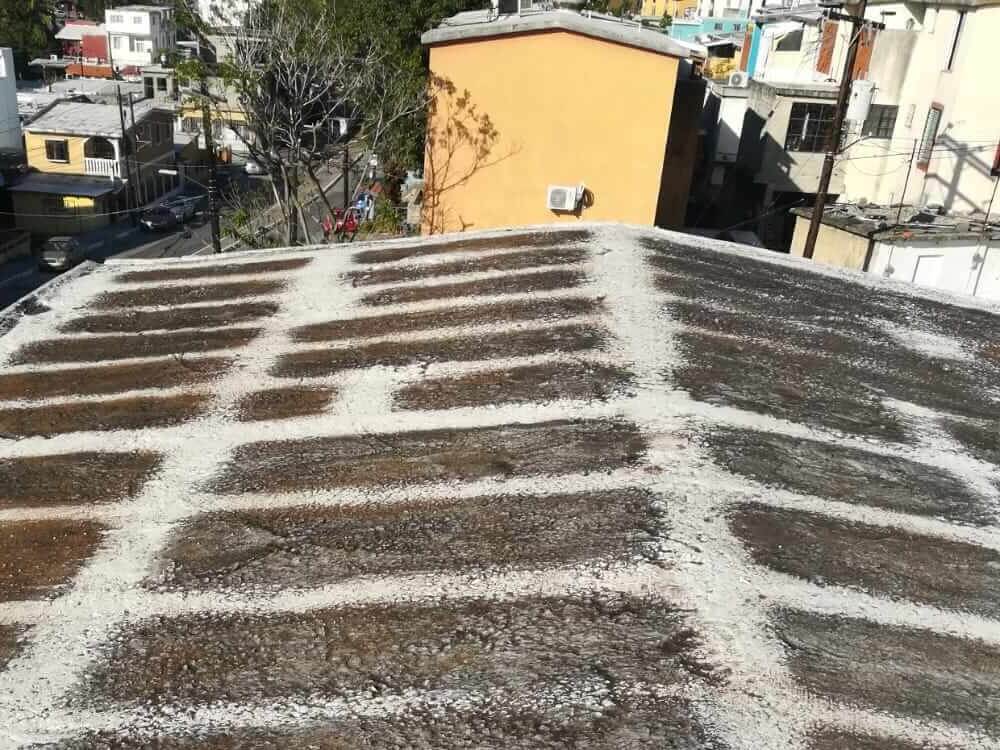 Impermeabilización de techo residencial en Tampico antes y después