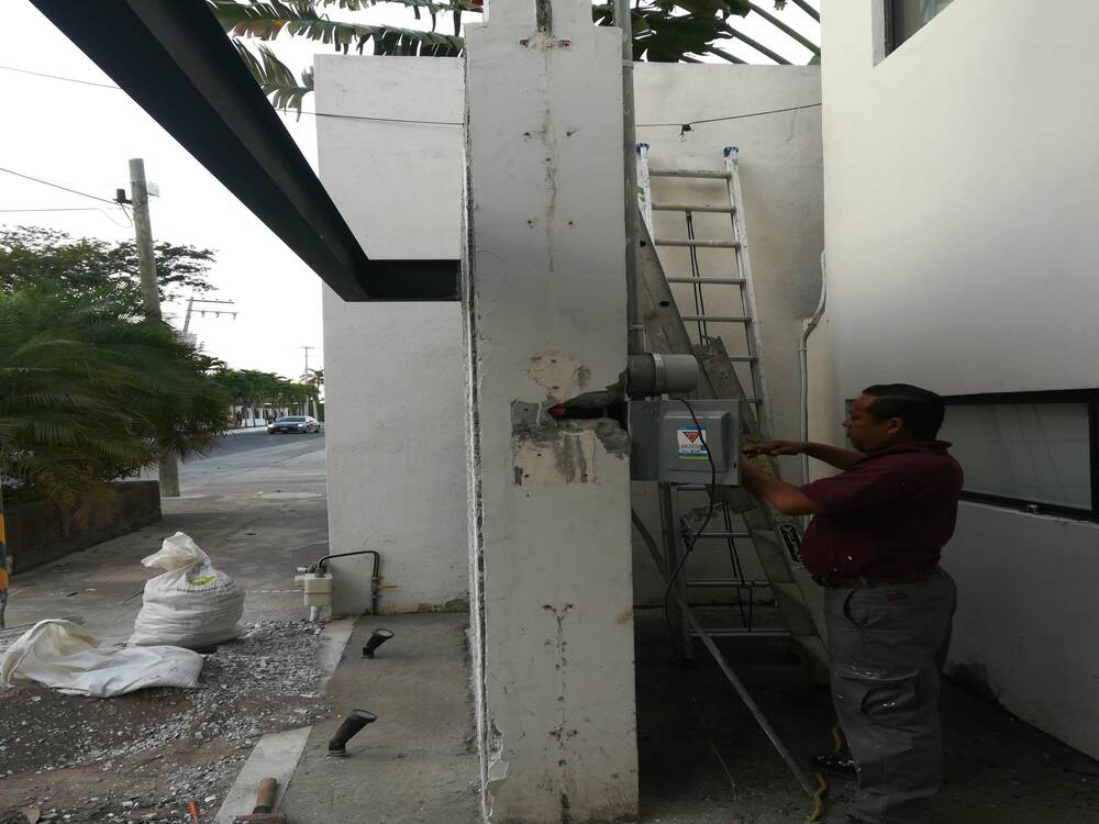 Instalación eléctrica de medidores